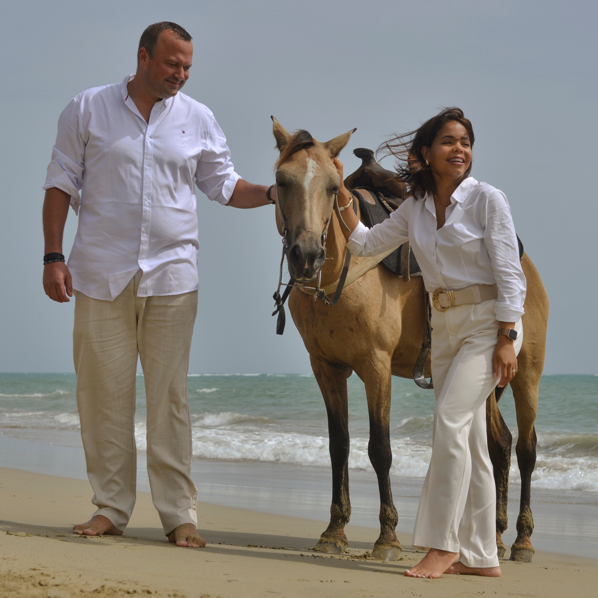 SP Dominicana sur la plage